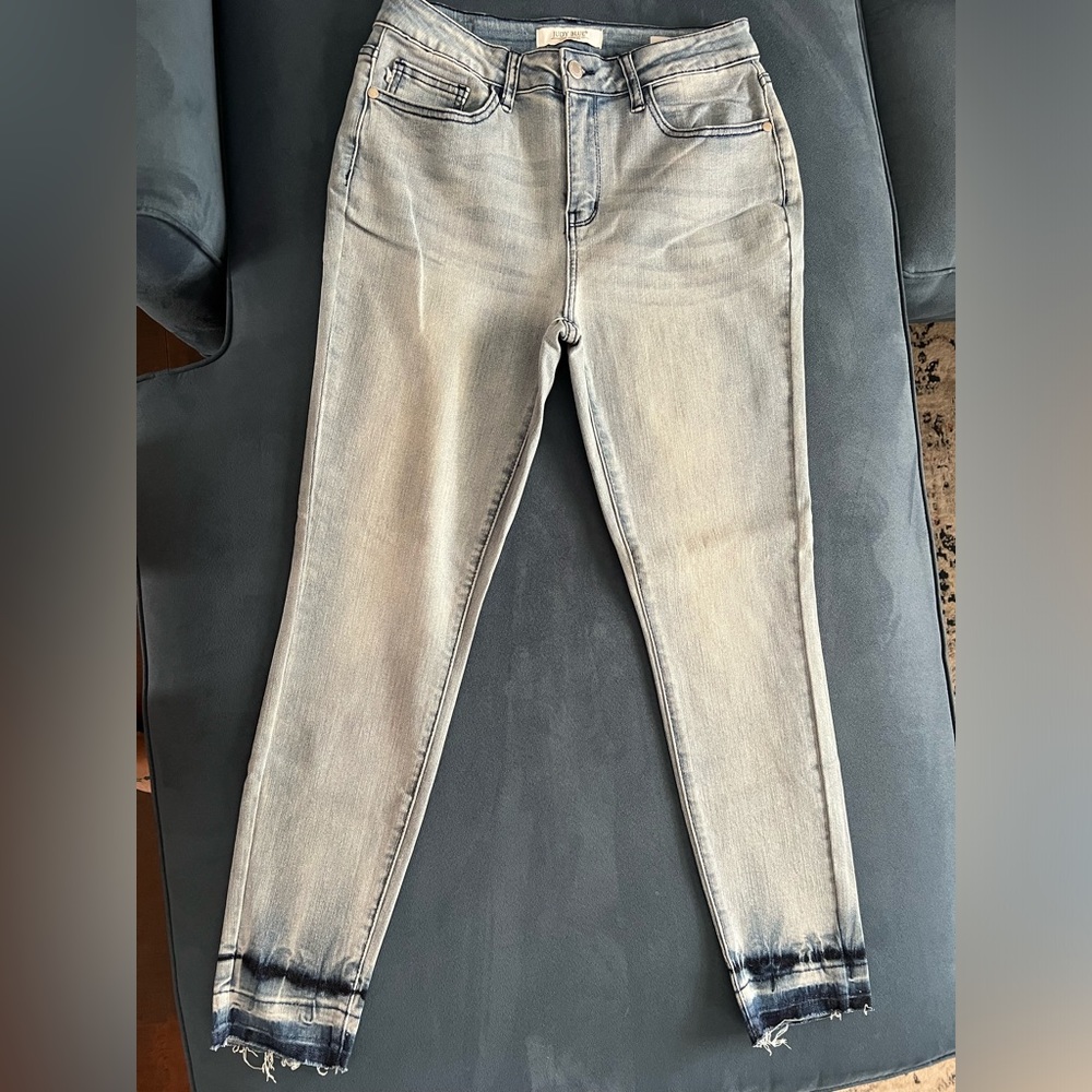 Judy Blue skinny released hem